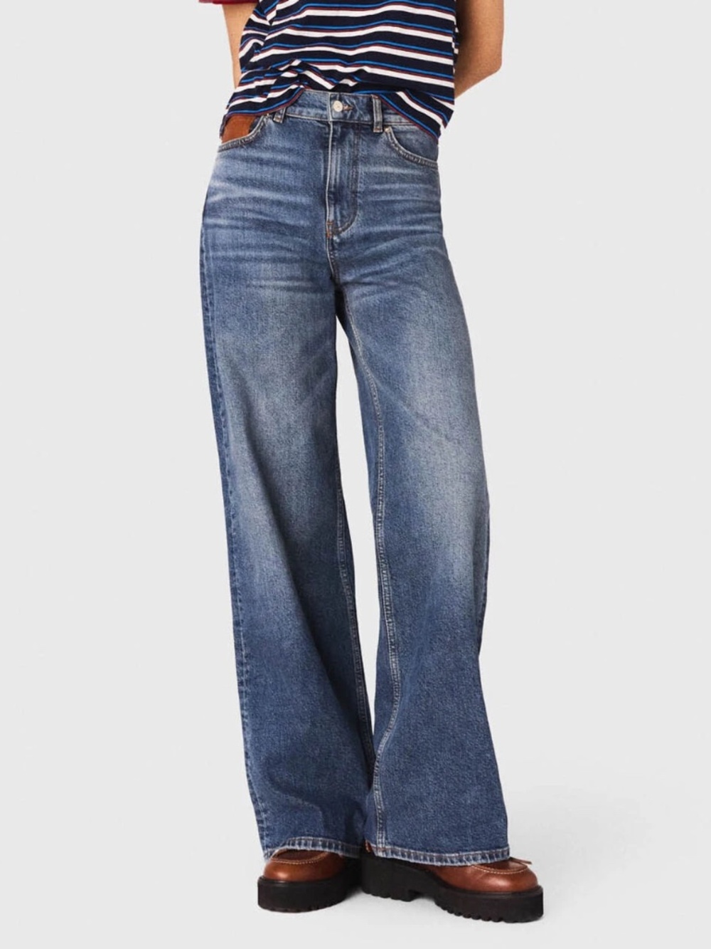 Prato Blue WIDE LEG JEANS
